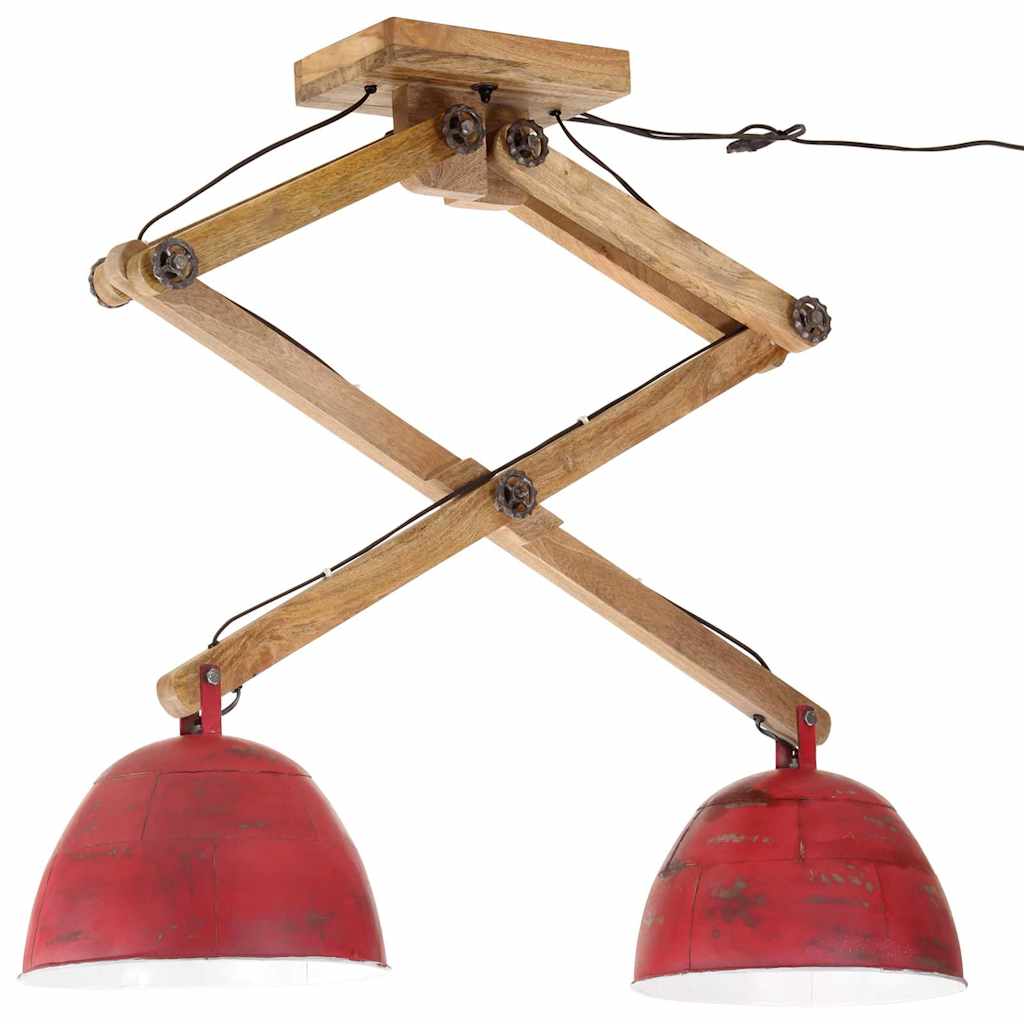 vidaXL Plafondlamp 25 W E27 29x18x85 cm zwart
