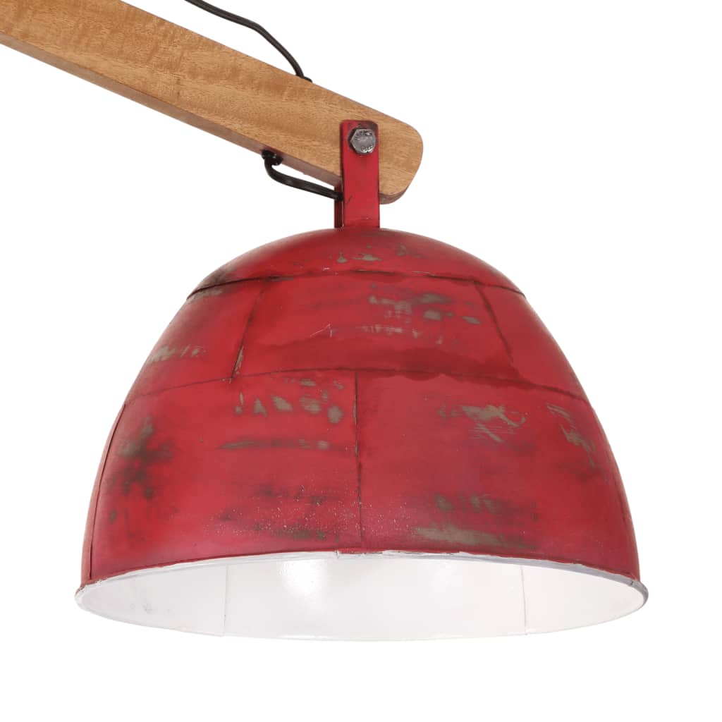 vidaXL Plafondlamp 25 W E27 29x18x85 cm zwart