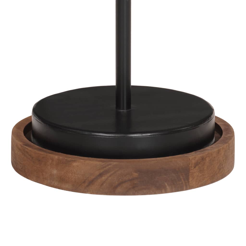 vidaXL Bureaulamp 25 W E27 17x17x50 cm antiek messingkleurig