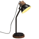 vidaXL Bureaulamp 25 W E27 18x18x60 cm vintage zilverkleurig