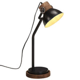 vidaXL Bureaulamp 25 W E27 18x18x60 cm vintage zilverkleurig