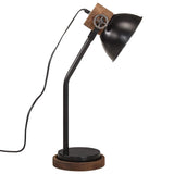 vidaXL Bureaulamp 25 W E27 18x18x60 cm vintage zilverkleurig