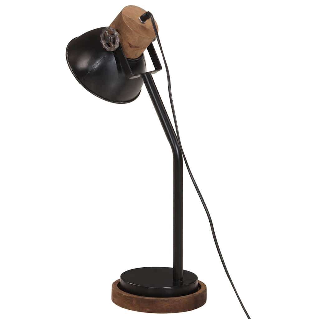 vidaXL Bureaulamp 25 W E27 18x18x60 cm vintage zilverkleurig