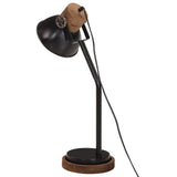 vidaXL Bureaulamp 25 W E27 18x18x60 cm vintage zilverkleurig