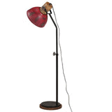 vidaXL Vloerlamp 25 W E27 30x30x100-150 cm vintage zilverkleurig