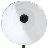 vidaXL Vloerlamp 25 W E27 30x30x100-150 cm vintage zilverkleurig