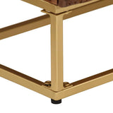 vidaXL Ladekastje 55x30x76 cm massief mangohout en ijzer