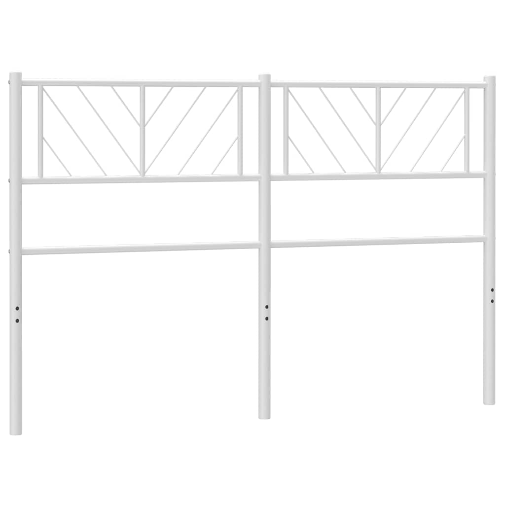 vidaXL Replacement Headboard 75 cm Metal Black