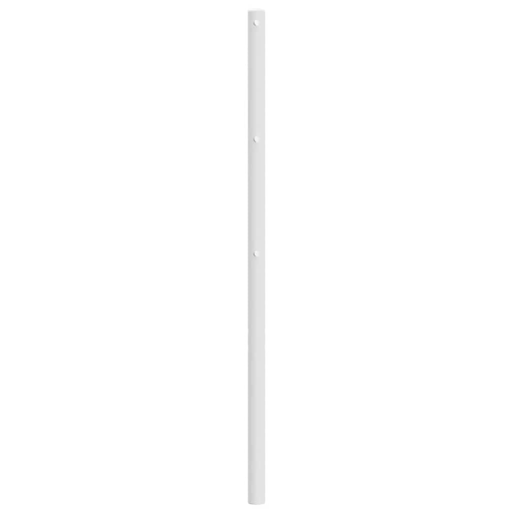 vidaXL Vervangend hoofdbord 90 cm metaal zwart