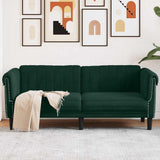 vidaXL Armchair velvet light grey