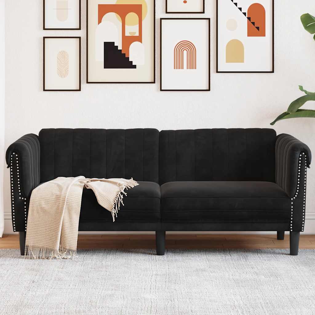 vidaXL Armchair velvet light grey