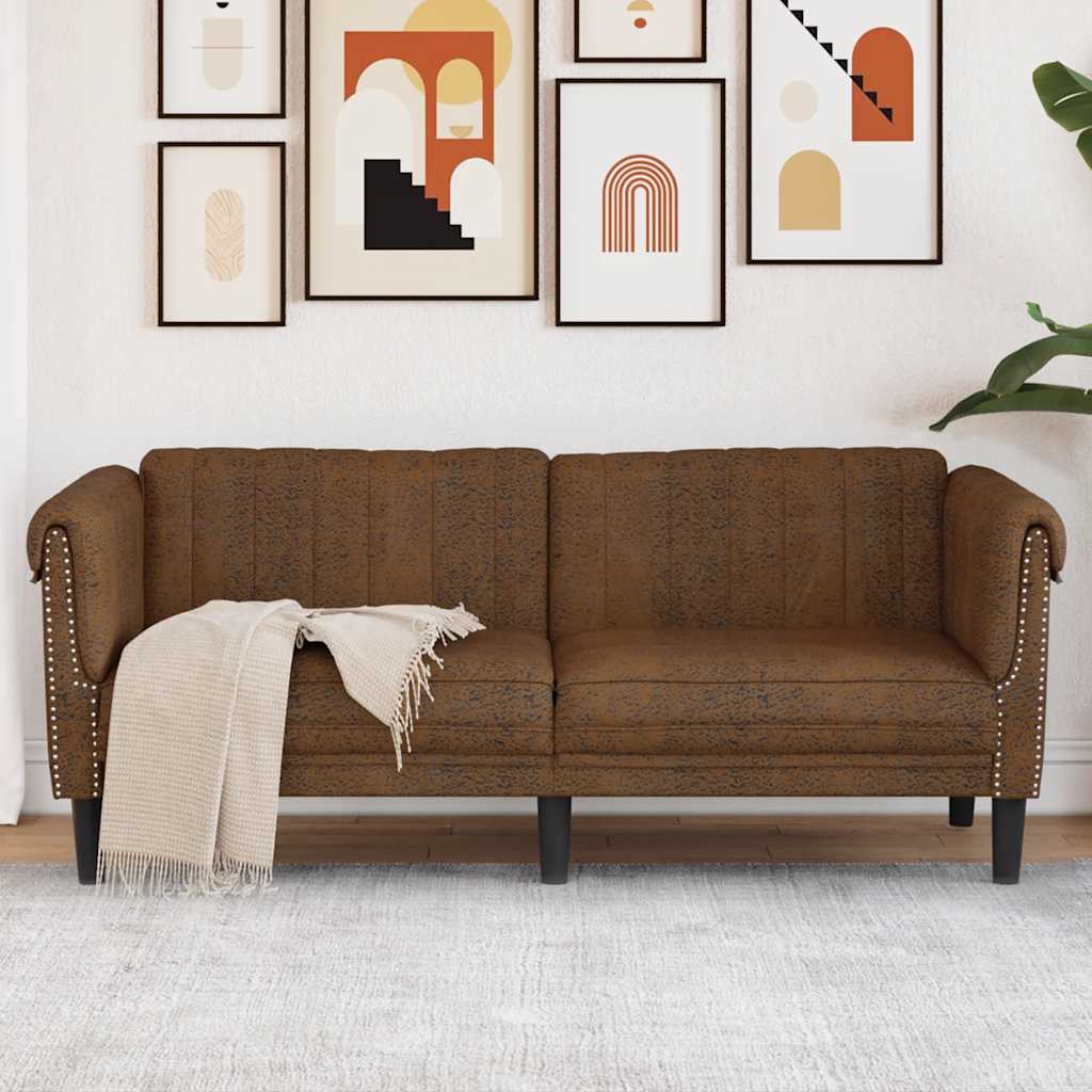 vidaXL Armchair velvet light grey