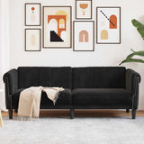 vidaXL Armchair velvet light grey