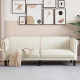 vidaXL Armchair velvet light grey
