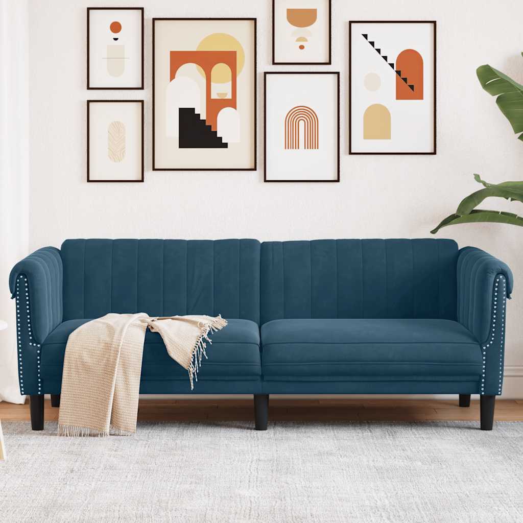 vidaXL Armchair velvet light grey