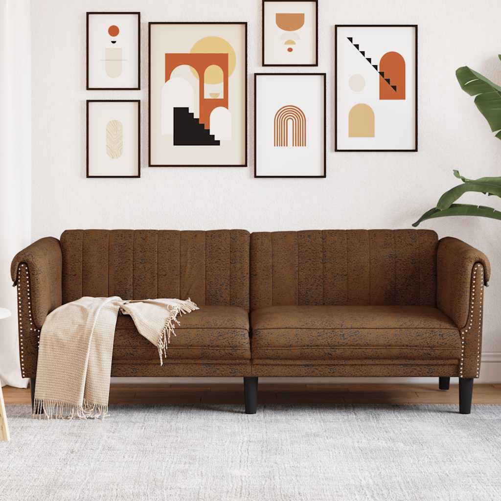 vidaXL Armchair velvet light grey