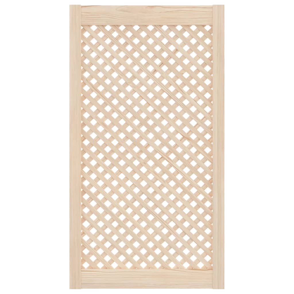 vidaXL Louvered Cabinet Doors 2 pcs 39.5x39.5 cm Solid Pine Wood