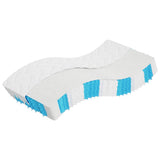 vidaXL Pocketveringmatras middelhard-hard 160x200 cm Super King Size