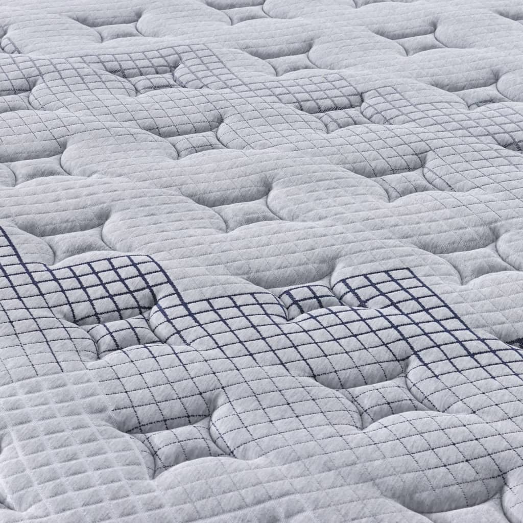 vidaXL Pocketveringmatras middelhard 140x200 cm