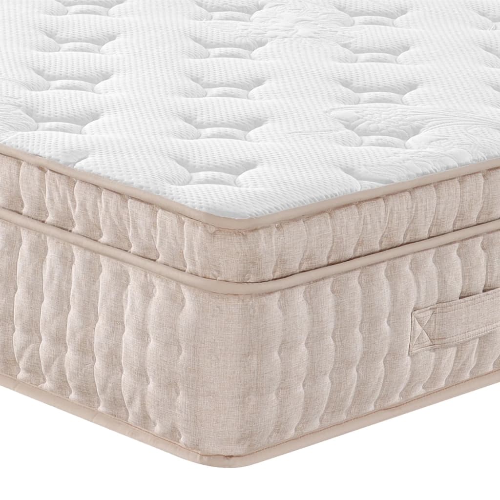 vidaXL Pocket Spring Mattress Medium Firm 90x200 cm