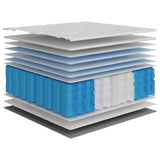 vidaXL Pocket Spring Mattress Medium Firm 90x200 cm