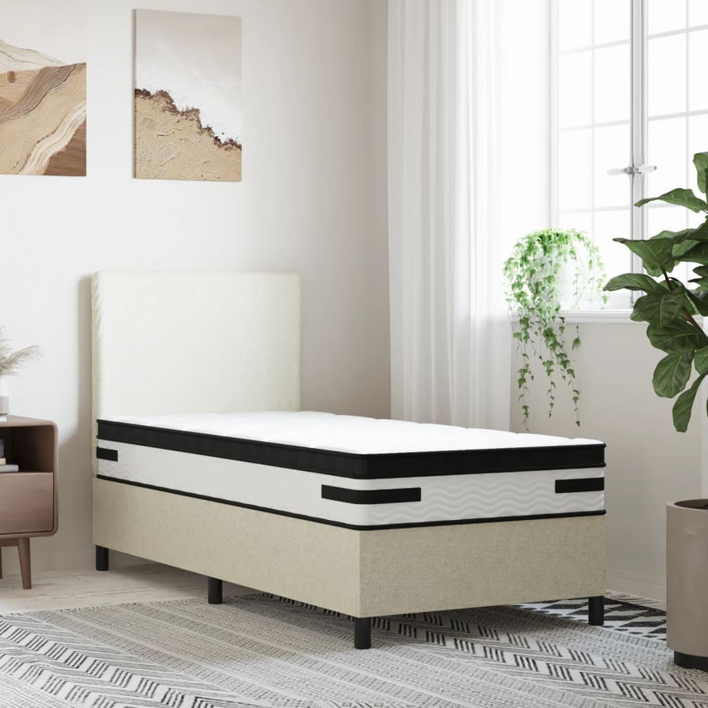 vidaXL Medium-firm Pocket Sprung Mattress 90x200 cm