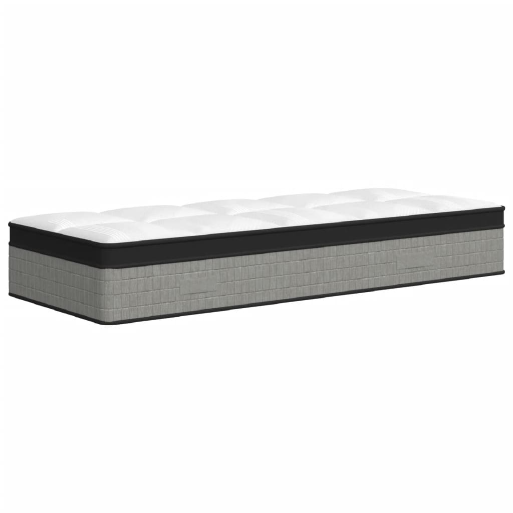 vidaXL Pocket Spring Mattress Medium-Firm Plus 90x190 cm Single Size
