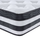 vidaXL Pocketveringmatras middelhard 180x200 cm