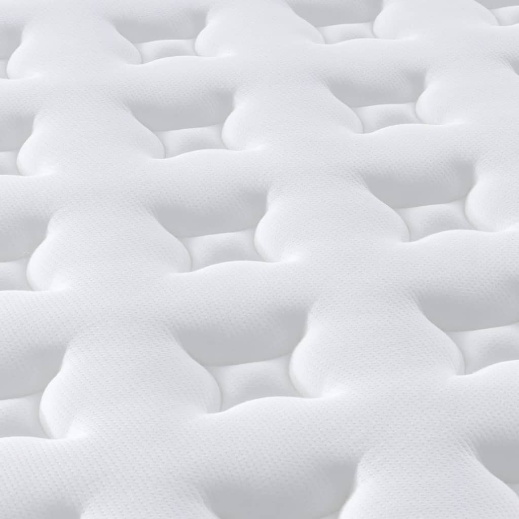 vidaXL Pocketveringmatras middelhard 180x200 cm