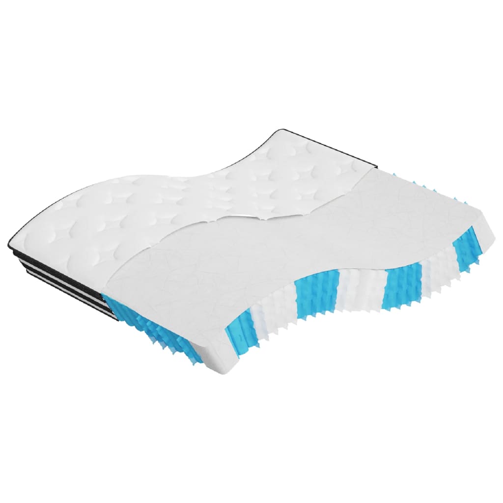 vidaXL Pocketveringmatras middelhard 180x200 cm