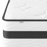 vidaXL Binnenveringmatras middelhard 120x200 cm