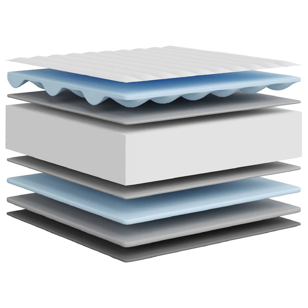 vidaXL Foam Mattress Medium Firm 80x200 cm