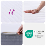 vidaXL Foam Mattress Medium Firm 80x200 cm