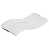 vidaXL Schuimmatras middelzacht 80x200 cm