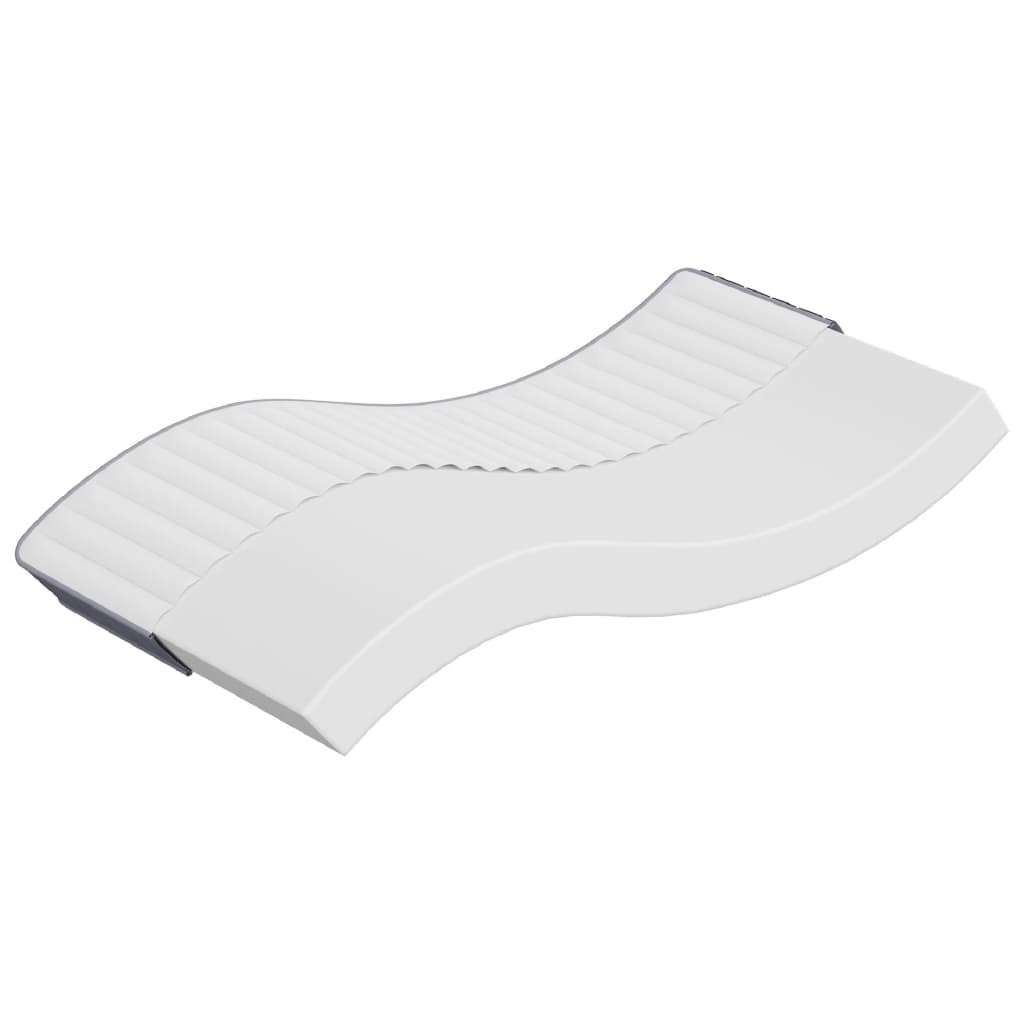 vidaXL Schuimmatras middelzacht 80x200 cm