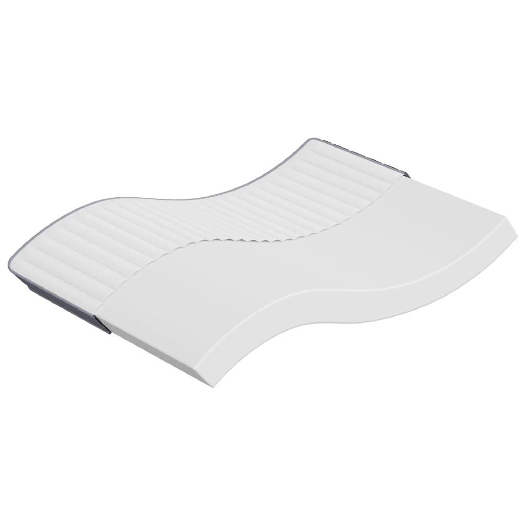 vidaXL Schuimmatras middelzacht 80x200 cm