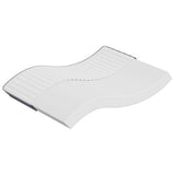 vidaXL Schuimmatras middelzacht 80x200 cm