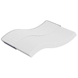 vidaXL Schuimmatras middelzacht 80x200 cm