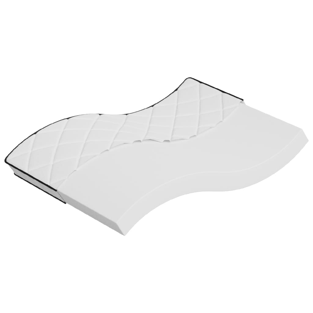 vidaXL Schuimmatras voor kinderen middelzacht 80x160 cm