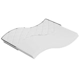 vidaXL Schuimmatras voor kinderen middelzacht 80x160 cm