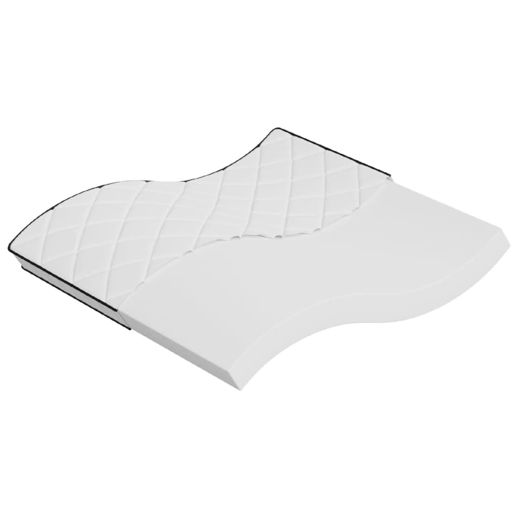 vidaXL Schuimmatras voor kinderen middelzacht 80x160 cm