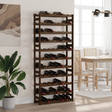vidaXL Wine Rack for 12 Bottles Pine Wood
