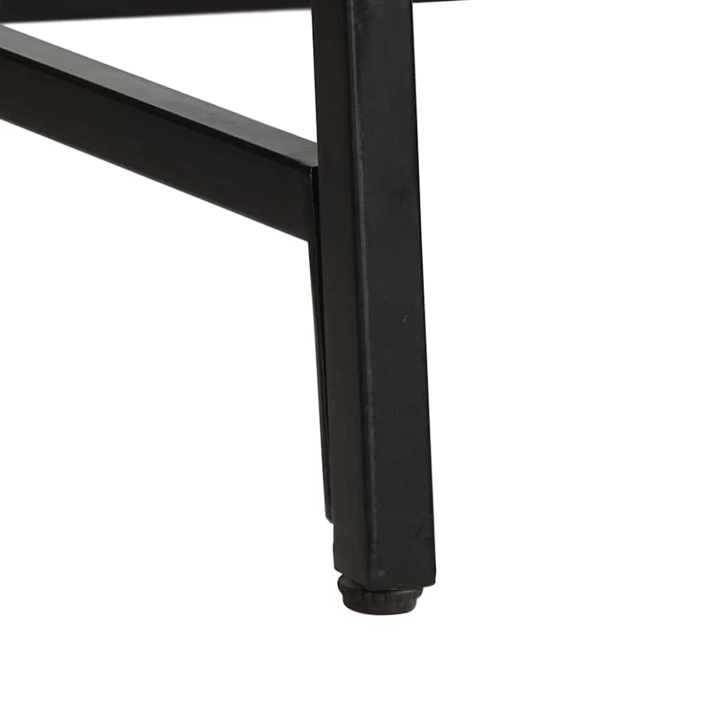 vidaXL Eettafel 140x70x75 cm massief mangohout