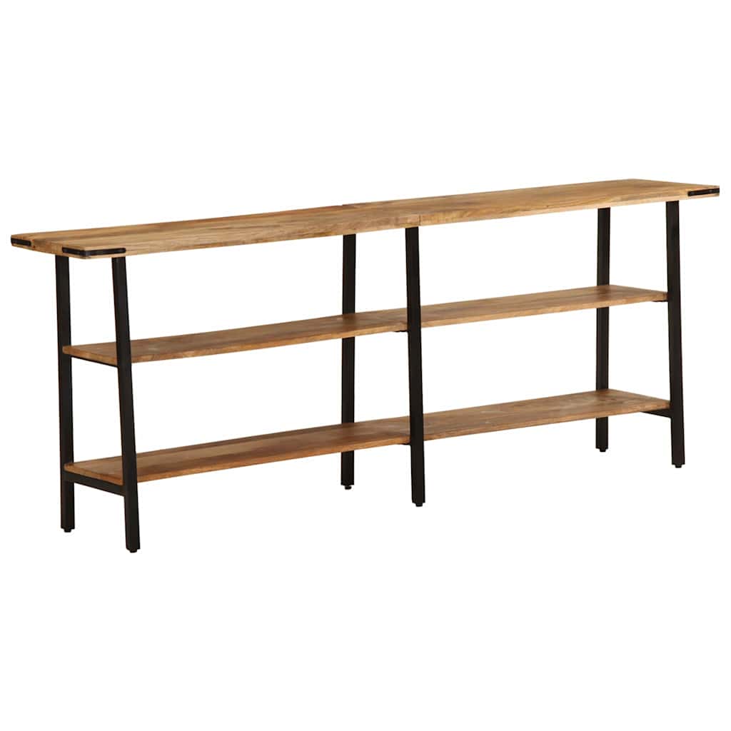 vidaXL Wandtafel 140x35x70 cm massief mangohout
