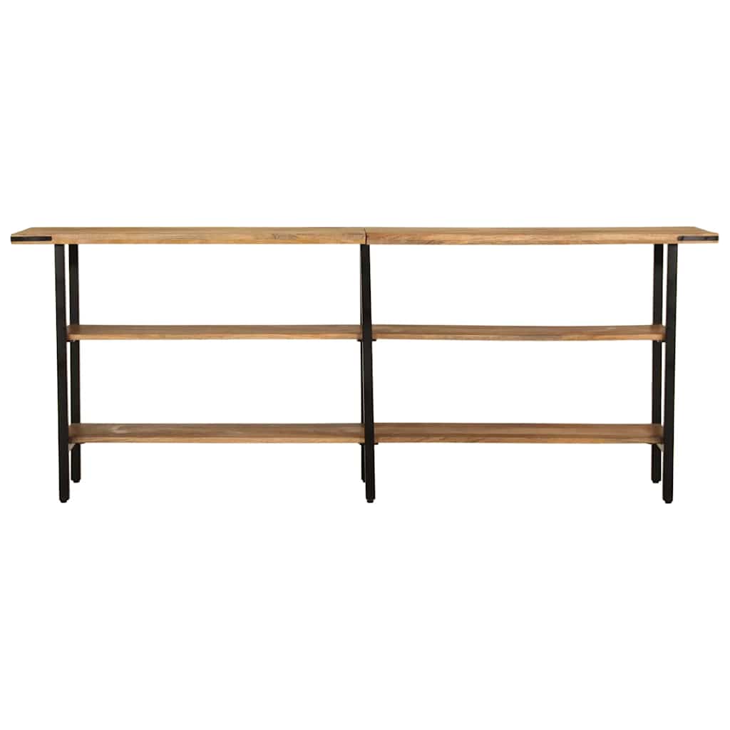 vidaXL Wandtafel 140x35x70 cm massief mangohout