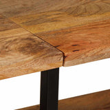 vidaXL Wandtafel 140x35x70 cm massief mangohout