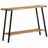 vidaXL Wandtafel 140x35x70 cm massief mangohout