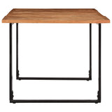 vidaXL Eettafel 140x70x75 cm massief acaciahout