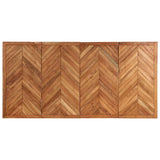 vidaXL Eettafel 140x70x75 cm massief acaciahout