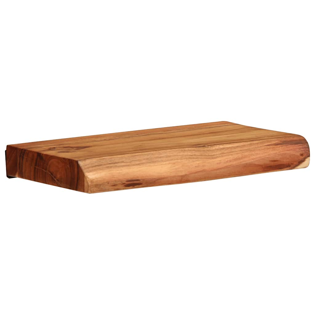 vidaXL Wandschappen 2 st 30x20x3,5 cm massief acaciahout